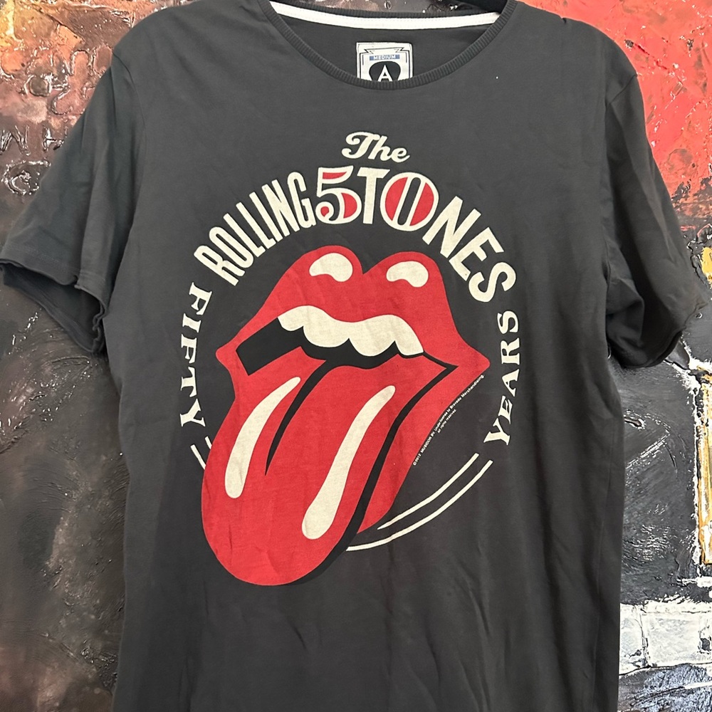 Vintage 50th birthday years Stones T-shirt Small, XL and 2XL